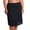 Black, variant on Women's Shadowline 11625X Plus 25 Inch Flare Daywear Half Slip (White 2X)