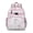 Pink-94, variant on Dark Celestial Students Backpack with Gothic Moon, Star, and Solar Eclipse Design, Artistic Astral Pattern, Water-resistant and Comfortable for Travel and School