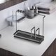 thumbnail image 4 of Detachable Drip Tray Kitchen Sink Brush And Sponge Organizer, 4 of 5