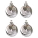 thumbnail image 1 of Clear Christmas Memorial Ornament Feather Ball, A Piece of Heart is in Heaven, Tree Hanging Pendant Gifts for Dad, 1 of 5