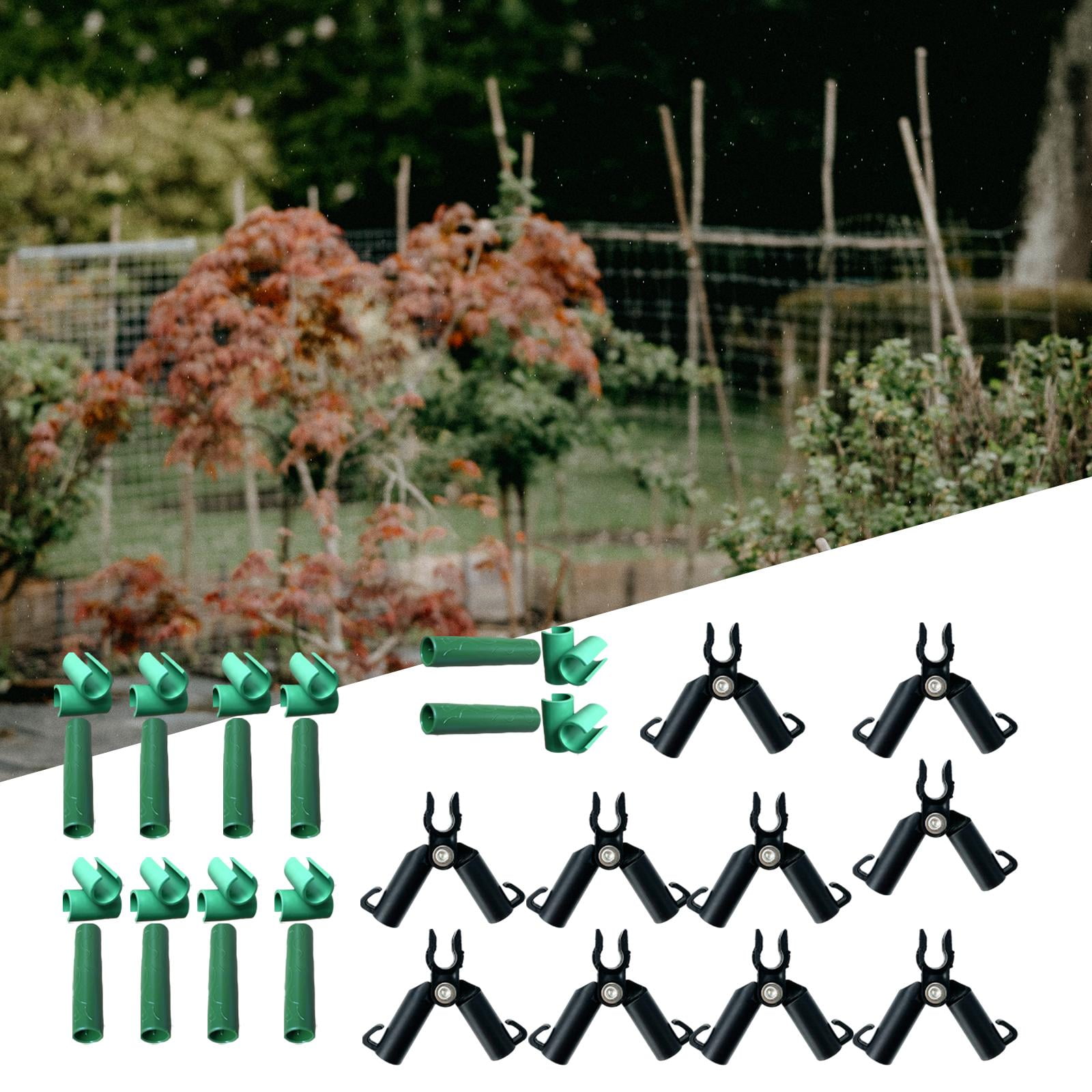 Trellis Clips For Roses Plant Trellis Connector Clip Fitting for Gardening Stakes Flower Stands ...