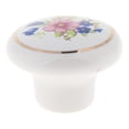 thumbnail image 1 of Abbracc Vintage Porcelaine Forme Ronde Tiroir Armoire Boutons pour Armoire C-38mm, 1 of 9