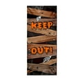 thumbnail image 2 of 3D Skeleton Ghost Witch Door Cover Curtain for Halloween Party Indoor Garage Window Wall Decor, 2 of 9