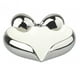 thumbnail image 3 of Jabonera de cerámica suave y drenable, bonita jabonera, portátil, para guardar joyas. Plata, 3 of 9