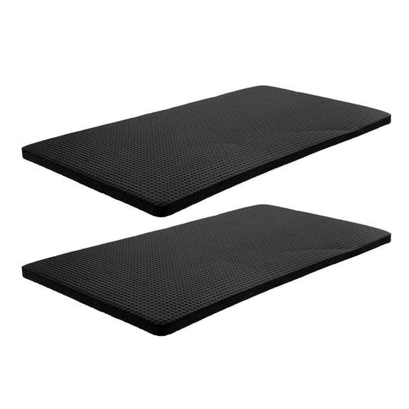 TABLZONE 2-Pack EVA Kneeling Pads in Black, Comfortable and Easy to Clean for Gardening, Home, Outdoor Use