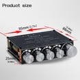 thumbnail image 4 of Placa amplificadora de potencia Digital inalámbrica Sidaley Subwoofer Control remoto sonido estéreo compatible con Bluetooth, 4 of 6