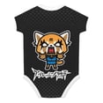 thumbnail image 2 of Aggretsuko Baby Bodysuit Boy Girl Clothes Soft Newborn Infant Outfit Short Sleeve Romper, 2 of 8