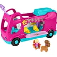 thumbnail image 1 of Fisher-Price Little People Barbie Little Dreamcamper RV Playset with Music Lights & 2 Figures, Multilanguage Version, 1 of 6
