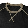 thumbnail image 7 of NinXxx Men's Crew Neck Short Sleeve Soft Breathable Everyday Comfort Tee Black XL Black XL, 7 of 7