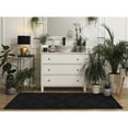 thumbnail image 2 of Garland Rug Quatro Polypropylene Black Indoor Runner Rug, 3' x 8', 2 of 6