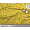 thumbnail image 2 of Soimoi Silk Fabric Birthday Theme Party Print Fabric by the Yard 42 Inch Wide, 2 of 3