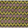 thumbnail image 4 of oneOone Organic Cotton Poplin Twill Fabric Ogee Ikat Printed Craft Fabric BTY 42 Inch Wide, 4 of 4