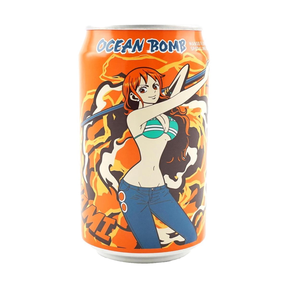 Ocean Bomb One Piece Sparkling Water Flavor - 6 Packs, 11.10 FL (330ml) each - Variety Pack, Random Design - Limited Edition
