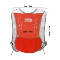 thumbnail image 2 of Gustave Hydration Pack Backpack with 2L Water Bladder, Outdoor Lightweight Hydropack Vest Backpack Daypack for Men Women Running Hiking Cycling - Orange, 2 of 9