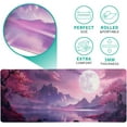 thumbnail image 5 of Desk Mat, Anime Desk Pad Mat, Desk Matt for Desktop, XL Large Mouse Pad for Desk, Anti-Slip Big Mousepad with Stitched Edges, Keyboard Pad Mouse Mat for Gaming and Office (Cherry Blossom 4), 5 of 6