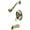 Polished Brass, variant on Kingston Brass KB8635DFL Tub and Shower Faucet, Oil Rubbed Bronze