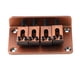 thumbnail image 2 of Puente fijo para guitarra, bajo eléctrico, silla de montar rígida, herramienta de puente de Metal para ukelele de 4 cuerdas GA909, bronce, 2 of 12
