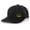 Black/Black, variant on Men's Scenic Mountain Outdoors Woodland Embroidered Mesh Back Trucker Hat, Charcoal/Neon Blue