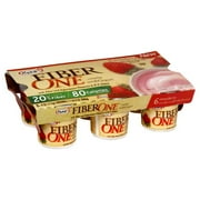 General Mills Yoplait Fiber One Nonfat Yogurt, 6 ea