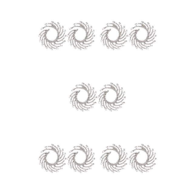 Pendientes de cristal Minnieouse para mujer joyería de moda boda accesorios regalo personalizados madre e hija Silber 5piezas