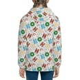 thumbnail image 6 of Pofeuu Christmas Hohoho 1 Print Teenage Zipper Hoodie Sweatshirts Hooded Casual Jackets With Pocket For Boys Girls-Medium, 6 of 6