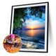 thumbnail image 2 of Cuadros Decorativos 5D DIY Diamond Painting Kits Full Square Drill Sunset mosaico cuadro decoración de la pared Likrtyny embutido en tela, 2 of 9