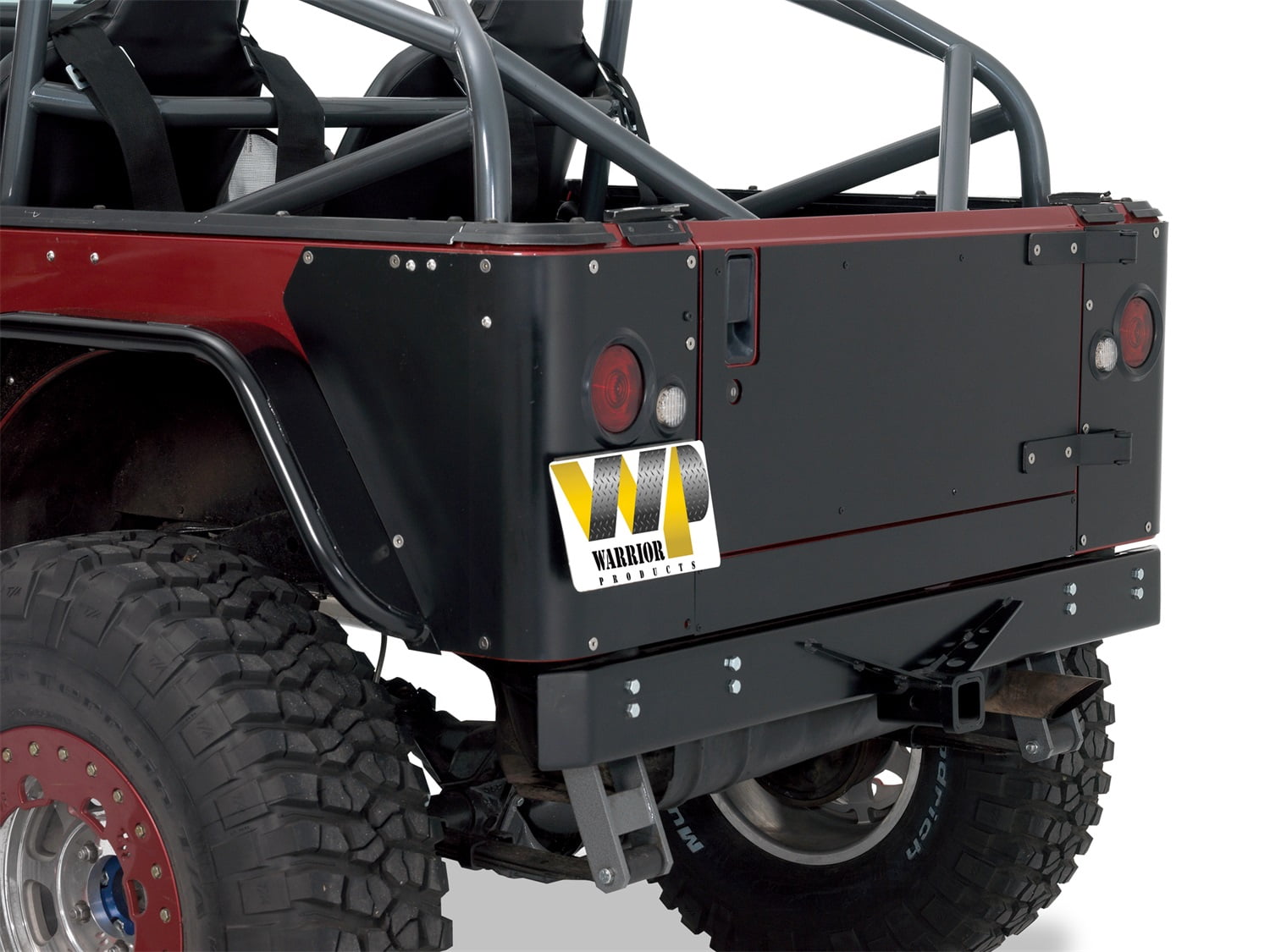 Warrior Products S908D Tailgate Cover 87-95 Wrangler (YJ) 
