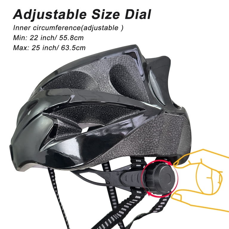 Upanbike Adult Men Bike Helmet with Removable Chin Pad photo 5