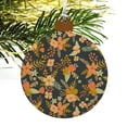 thumbnail image 4 of Mimi Flowers Wood Christmas Tree Holiday Ornament, 4 of 7