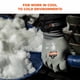 thumbnail image 2 of Guantes de trabajo de invierno Ergodyne ProFlex 7501, impermeables, grises, 2 of 8