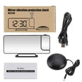thumbnail image 1 of CHOK Vibrating Alarm Clock With Automatic Photosensitive USB Charging Electric Clock LED Mirror Projection Alarm Clock, 1 of 8