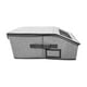 thumbnail image 4 of Organizador de gorras, caja de almacenamiento para sombreros, multifuncional, con capacidad para 12 gorras, tapa transparente Gris, 4 of 8