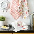 thumbnail image 4 of Pies For You Multi-Color Cotton Fabric Dishtowel 1x28 (Set of 3), 4 of 5