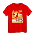 thumbnail image 4 of SHenli Boys Shirts Size 8 Crew Neck Short-Sleeve T-Shirt Casual Daily Holidays Tops Little Boys Clothes, 4 of 5