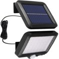 thumbnail image 1 of Aleko 56 LED Sensor de movimiento Luz solar para exteriores, 120° Impermeable IP65 Luz solar para jardín con cable de 5 m [Clase de eficiencia energética A++] ACTIVE Biensenido a ACTIVE, 1 of 1