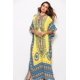 thumbnail image 5 of Vestido largo caftán holgado de verano con estampado étnico para mujer, ropa de playa y noche, 5 of 5