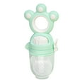 thumbnail image 2 of Usbinx Life Food Feeder Fruit Vegetable Teether Silicone Feeding Bag Adjustable Length BPA Free for Teething Self Feeding 1 Pack 11x5.5cm, 2 of 5