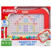 Playskool Magnetic Dot Art Tablet, Curious Creators Learning Toy, Mess-Free Magnetic Art Dots Drawing Tablet with Stylus, Ages 3+