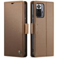 thumbnail image 1 of Funda tipo cartera Xiaomi Redmi Note 10 Pro 4G con cierre magnético, RFID, tarjetero, soporte, carga inalámbrica, 1 of 5
