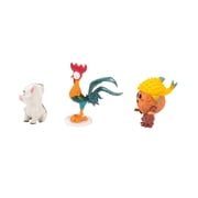Enesco Disney Showcase Moana Mini Figurine Set, 3 piecest 2in H