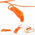 thumbnail image 3 of Galaxy 10 Pcs Sifflet de Sécurité Sifflet en Plastique Marin avec Sangle d'Urgence, 3 of 5