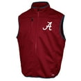 thumbnail image 2 of Men's Franchise Club Crimson Alabama Crimson Tide Softshell Full-Zip Vest, 2 of 3