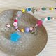 thumbnail image 4 of Collar de estrella de cuentas de colores con meteorito de caramelo, diseño de nicho femenino, accesorios de celebridades en línea, cadena de clavícula para chicas dulces, geniales y sexys, 4 of 4