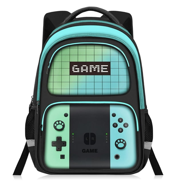 Mochila JIRAIKEI Kids Gamer Boys 6-18 años 17 años de gran capacidad