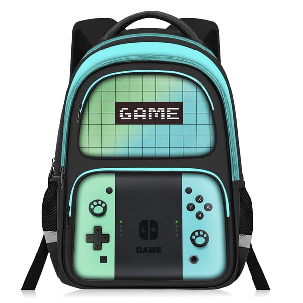 Mochila JIRAIKEI Kids Gamer Boys 6-18 años 17 años de gran capacidad