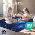 thumbnail image 4 of ODIKA 8'x10' Machine Washable Non-Slip Area Rug, Dark Galaxy High Traffic Rug, Blue, 1500, 4 of 7