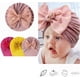 thumbnail image 4 of 3 Piezas Envolturas para la Cabeza de Bebé, Suaves y Amigables con la Piel, Elásticos, Amarillo, Rosa, Rojo Purpura, Gorros para Envoltura para Bebés, Adecuados para Gorros para, 4 of 5