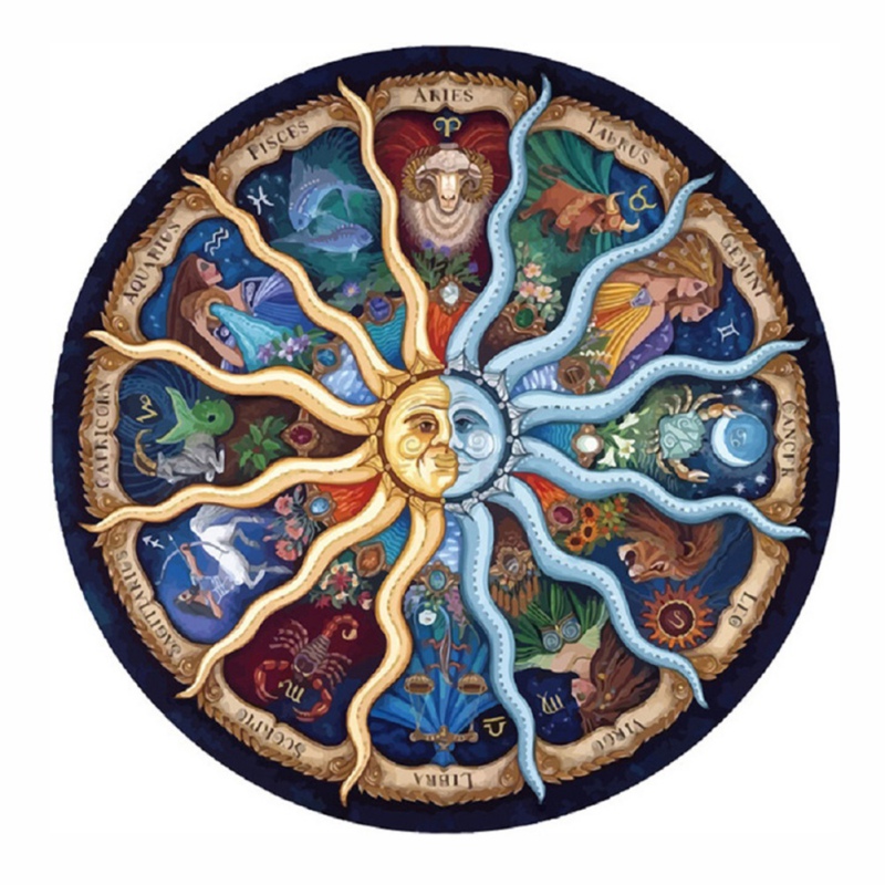 12 Zodiac Constellations DIY Oil Painting Kit Paint By Numbers For Adults  And Kids Beginners With Brush Acrylic Paints Pre-printed Canvas | Walmart  Canada