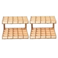 thumbnail image 1 of Tachiuwa 2pcs Craft Pigment Color Paint Ink Shelf Storage Rack Model Stand Organizer, 1 of 9