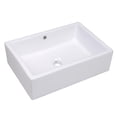 thumbnail image 4 of Aquaterior 2 Pack Rectangle Porcelain Above Counter Vessel Sink Basin Overflow, 4 of 8
